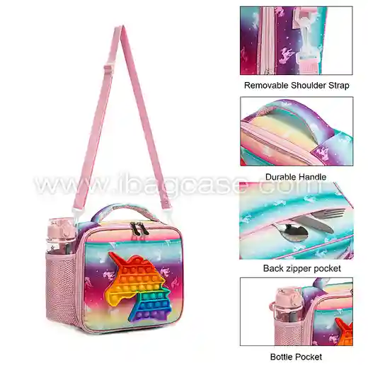 school Insulated Kids Lunch Bag